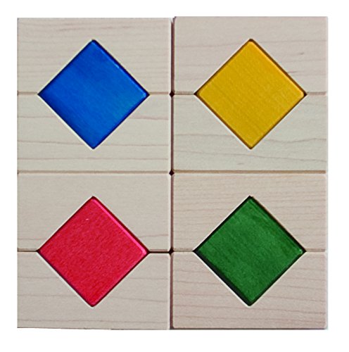 Amazon | マストロ・ジェッペット 木のおもちゃ 積み木 CUBICOLO